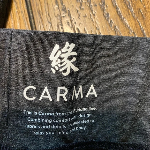 Carma Gray Leggings Size S B7 - Picture 5 of 5